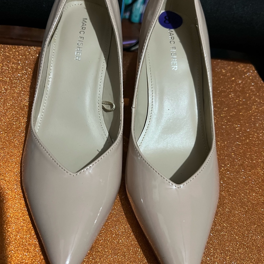 Marc Fisher Women's Beige Heels